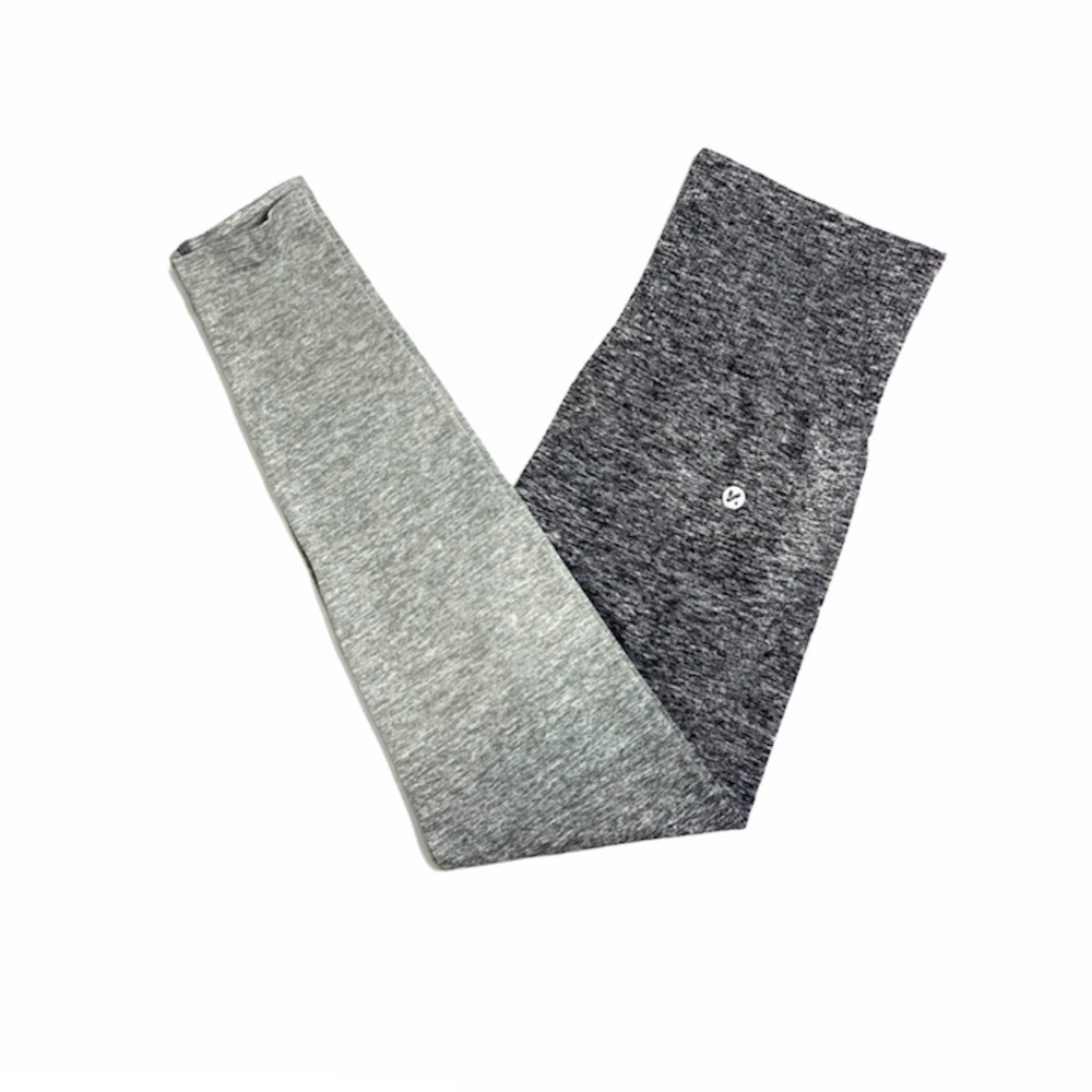 Black Marl:Halo Ombre Seamless Leggings